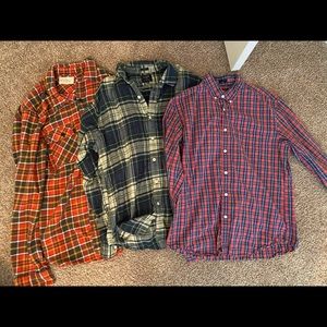 Men’s Flannel and Dress Shirts
